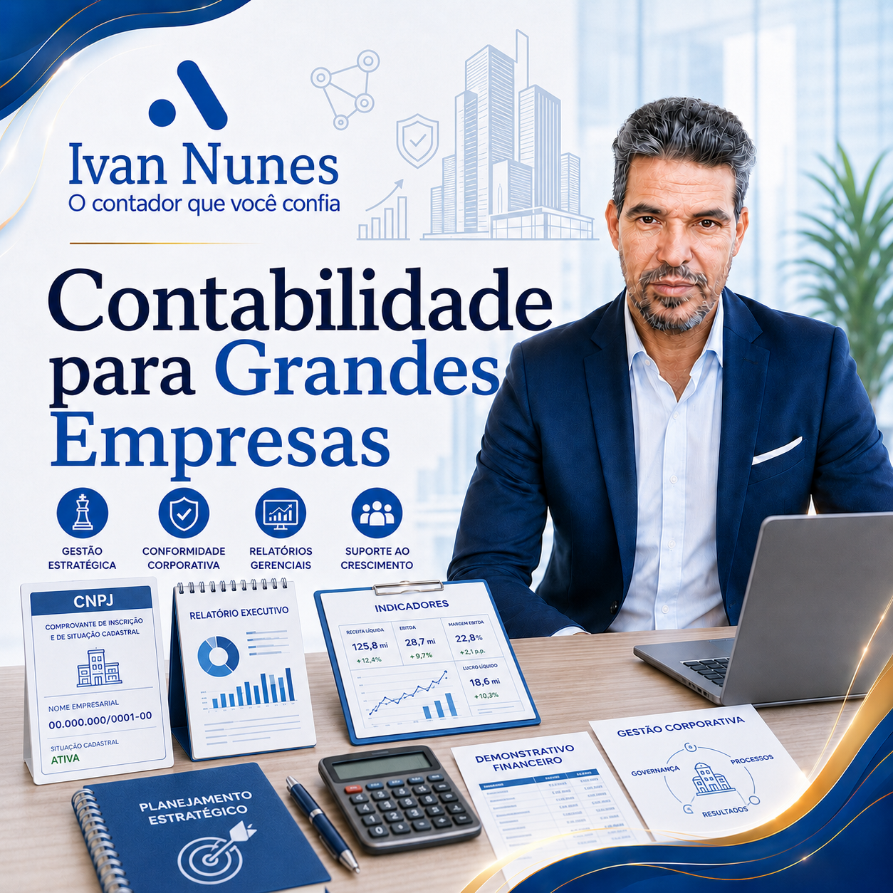 Arte do serviço Contabilidade para Grandes Empresas